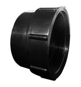 ABS DWV Cleanout Adapter (Spg x FIPT)