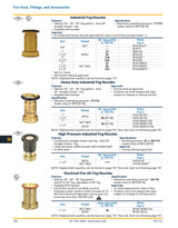 Dixon BFN150NST Brass Industrial Fog Nozzle Catalo