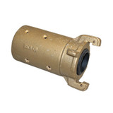 2" ID Brass Abrasive Blast Hose Coupling - Oversized