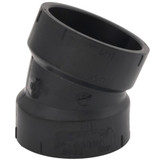 ABS DWV 22-1/2 Elbow (HUB x HUB)