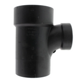 ABS DWV Reducing Street Sanitary Tee (SPG x HUB x HUB)