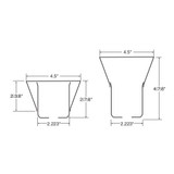 Escutcheon 2PC Extended