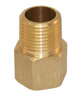 Fire Sprinkler Extension Brass IPS  **NO WARRANTY-USE AT YOUR OWN RISK