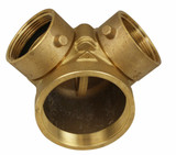 FDC 90 Free Standing 2-WAY Double Clapper (Brass) 6224