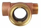 Brass Sight Glass FxM NPT thread with Restricted Orifice
