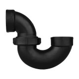 ABS DWV P-Trap W/ Union Joint (HUB x HUB)