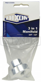 PND-D3406 - 3 in 1 Manifold - Retail Packaged
