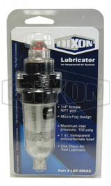 PND-L07-200AC - L07-Series Carded Miniature Lubricator - Retail Packaged