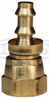 2800604CBC - Female NPSM Swivel x Push-on Hose Barb Gasket Seat
