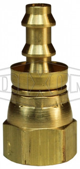 2880409CBC - Female 37° JIC Swivel x Push-on Hose Barb