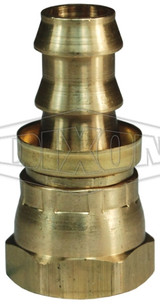 2780606CBC - Female NPSM Swivel x Push-on Hose Barb Ball Seat