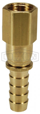 1050404C - Female PTF-SAE Short Swivel x Hose Barb