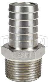 1021616SS - Male NPT x Hose Barb