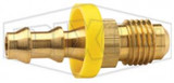 2820812C - Male 45° SAE Swivel x Push-on Hose Barb