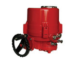 120VAC Electric Actuator, Double Acting, Nema 4x, Manual Override