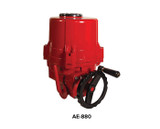 Electric Actuator, Double Acting, NEMA 4x, Manual Override - 24 VAC