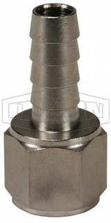 1040604SS - Female NPTF x Hose Barb