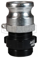 G250-F-ALNST - Cam & Groove Type F x Male NST (NH) Swivel Adapter