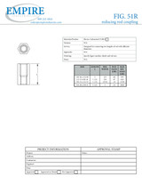 Fig. 51R Reducing Rod Coupling Submittal