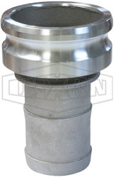 2015-E-AL - Cam & Groove Type E Jump Size Adapter x Hose Shank
