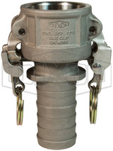 HAC150EZ - EZ Boss-Lock Cam & Groove Hastelloy Type C Coupler x Hose Shank