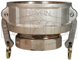 4030-D-SS - Cam & Groove Type D Jump Size Coupler x Female NPT