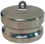 300-DP-SS - Dixon Cam & Groove Type DP Dust Plug