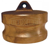 400-DP-BR - Dixon Cam & Groove Type DP Dust Plug