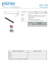 Fig. 21R Retaining Strap Submittal