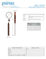 Fig. 127CT Natick Hanger Copper Tube Size Submittal