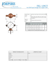 Fig. 129CT Van (Bell Type) Hanger for Copper Tubing Submittal