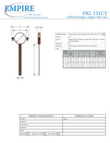 Fig. 131CT Milford Hanger for Copper Tube Submittals