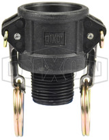 PPB75 - Glass-Filled Polypropylene Cam & Groove Type B Coupler x Male NPT