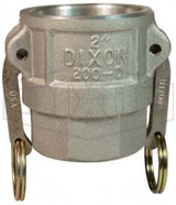 125-D-AL - Dixon Cam & Groove Type D Coupler x Female NPT