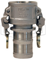 RC300EZPF - EZ Boss-Lock Cam & Groove/Camlock Type C Coupler x Phono Finish Shank