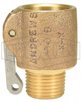 50-B-BR - Dixon Cam & Groove Type B Coupler x Male NPT