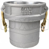 500-C-AL - Dixon Cam & Groove Type C Coupler x Hose Shank