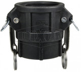 PPD125 - Glass-Filled Polypropylene Cam & Groove Type D Coupler x Female NPT