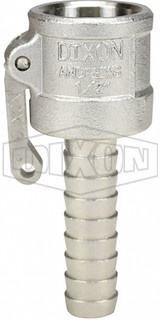 50-C-SS - Dixon Cam & Groove Type C Coupler x Hose Shank