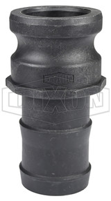 PPE200 - Glass-Filled Polypropylene Cam & Groove Type E Adapter x Hose Shank