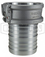 EZL400-C-AL - EZLink® Armless Cam & Groove Type C Coupler x Hose Shank
