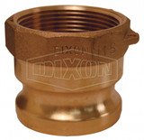50-A-BR - Dixon Cam & Groove Type A Adapter x Female NPT