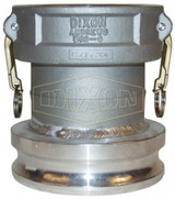 2025-DA-AL - Dixon Cam & Groove Jump Size Type DA Coupler x Adapter