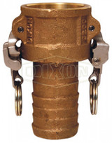BC075EZ - EZ Boss-Lock Cam & Groove Type C Coupler x Hose Shank
