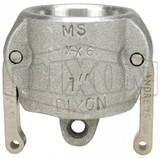 100-DC-AL - Dixon Cam & Groove Type DC Dust Cap