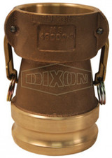 4030-DA-BR - Dixon Cam & Groove Jump Size Type DA Coupler x Adapter