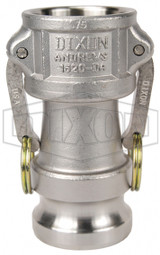 1520-DA-SS - Dixon Cam & Groove Jump Size Type DA Coupler x Adapter