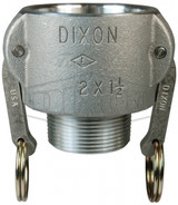 4030-B-AL - Dixon Cam & Groove Type B Jump Size Coupler x Male NPT