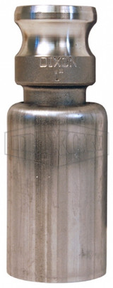 RE075-1370 - Boss-Lock Cam & Groove Type E Adapter with Swaged Ferrule