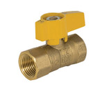 Gas Ball Valve, 2 Piece, Threaded Connection, 175 WOG